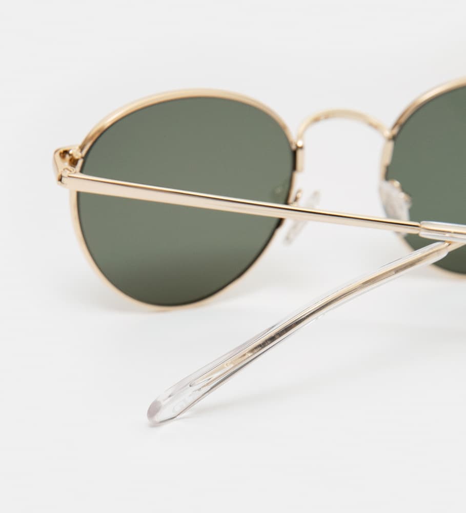 Lucy Classic Gold Sunglasses